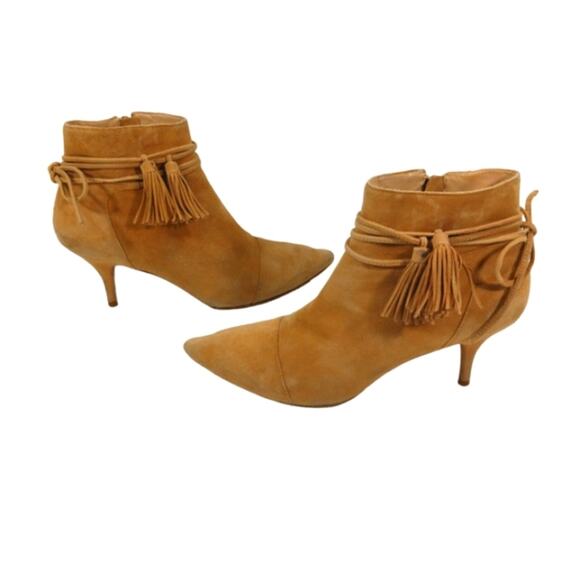 Loeffler Randall Ange Ankle Bootie GUC $425 size 7.5    FS2091 - Picture 3 of 9